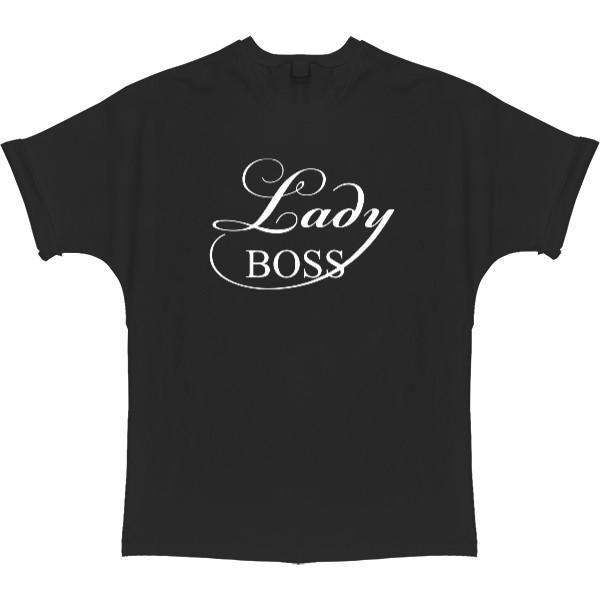 Футболка Оверсайз - Lady boss - Mfest