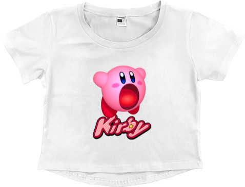 Women's Cropped Premium T-Shirt - Kirby - Mfest