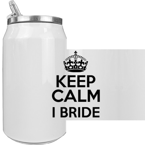 Термобанка - Keep calm I Bride - Mfest