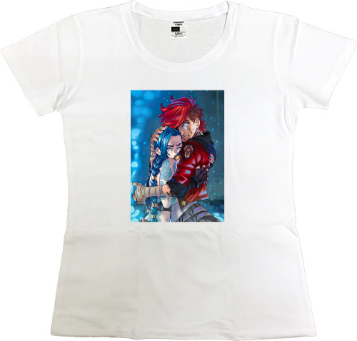 Women's Premium T-Shirt - Jinx & VI - Mfest