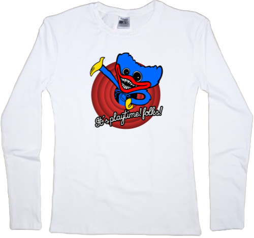 Women's Longsleeve Shirt - It's Playtime folks - Mfest