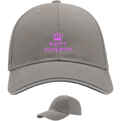 Sandwich Baseball Cap - happy daughter - Mfest