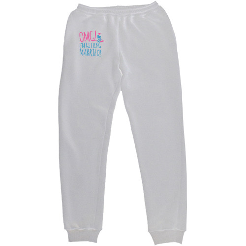 Men's Sweatpants - I am getting (Bachelorette party) - Mfest