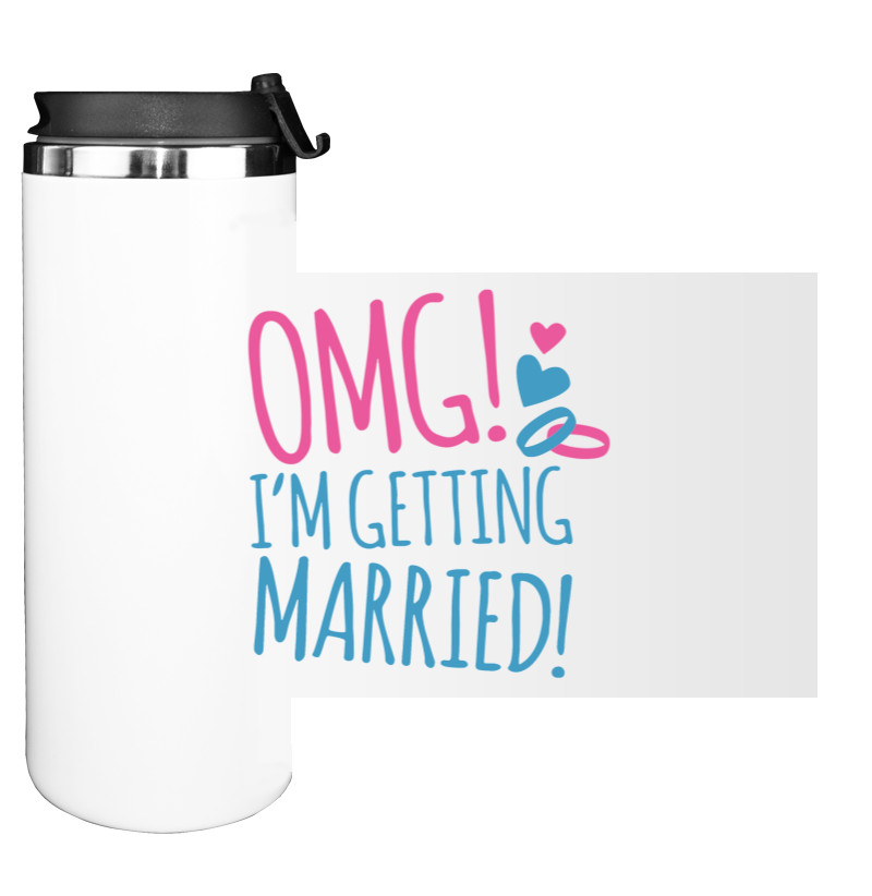 Water Bottle on Tumbler - I am getting (Bachelorette party) - Mfest