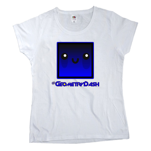 Women's T-shirt Fruit of the loom - Geometry Dash 30 - Mfest