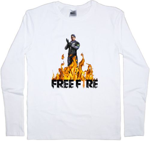 Men's Longsleeve Shirt - Garena Free Fire 3 - Mfest