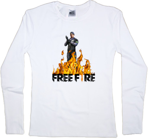 Лонгслив Женский - Garena Free Fire 3 - Mfest