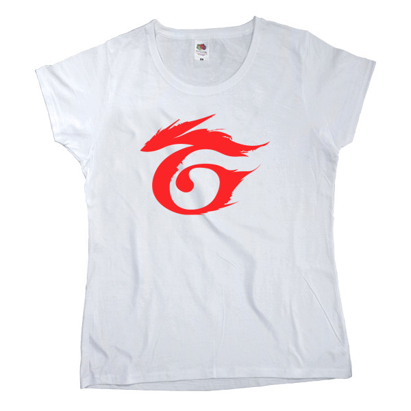 Women's T-shirt Fruit of the loom - Garena Free Fire 2 - Mfest