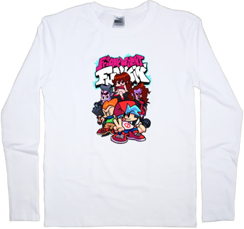 Kids' Longsleeve Shirt - Friday night funkin 26 - Mfest