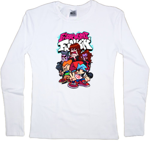 Women's Longsleeve Shirt - Friday night funkin 26 - Mfest