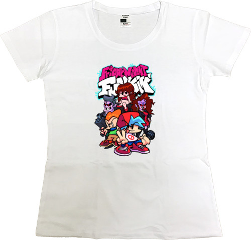 Women's Premium T-Shirt - Friday night funkin 26 - Mfest