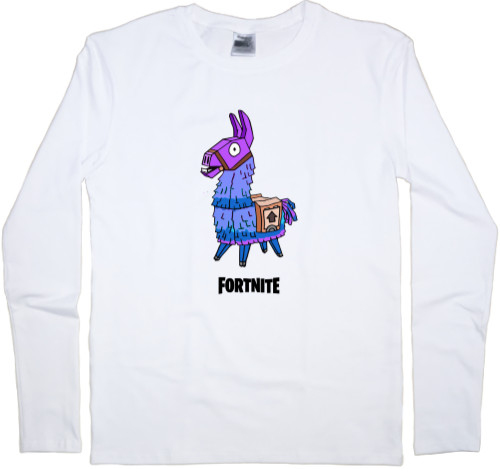 Men's Longsleeve Shirt - FORTNITE LAMA - Mfest