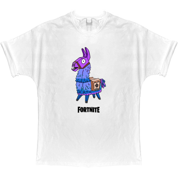 T-shirt Oversize - FORTNITE LAMA - Mfest