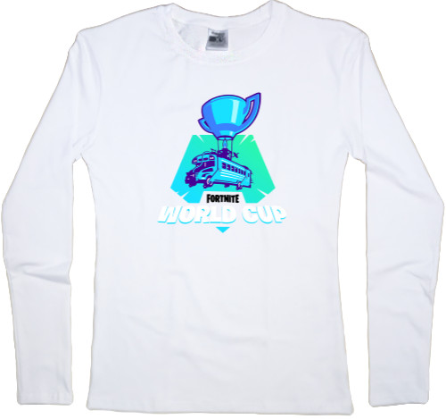 Women's Longsleeve Shirt - Fortnite World Cup - Mfest