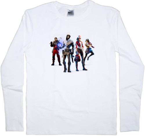 Kids' Longsleeve Shirt - Fortnite Team - Mfest