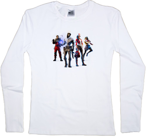 Women's Longsleeve Shirt - Fortnite Team - Mfest