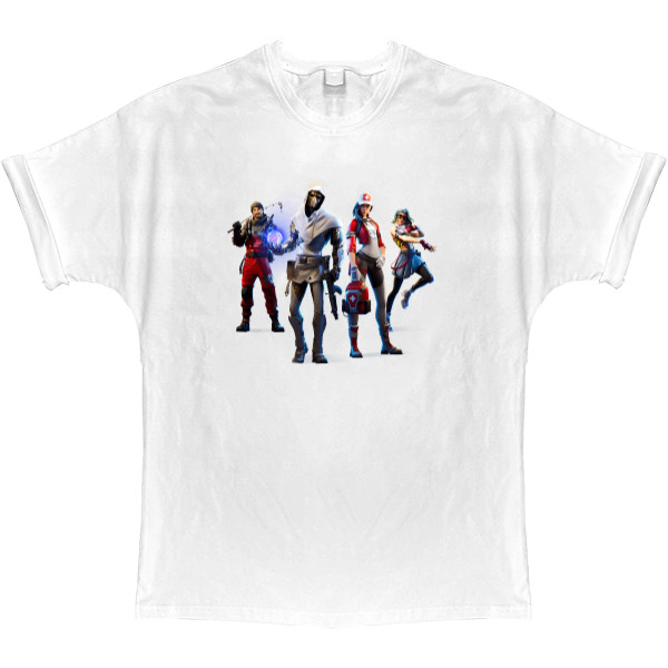 T-shirt Oversize - Fortnite Team - Mfest