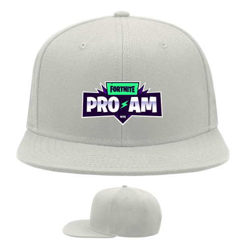 Snapback Baseball Cap - Fortnite pro am - Mfest