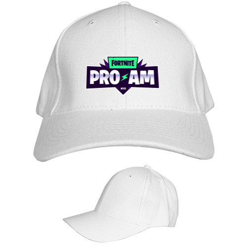 Kids' Baseball Cap 6-panel - Fortnite pro am - Mfest