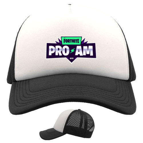 Kids' Trucker Cap - Fortnite pro am - Mfest