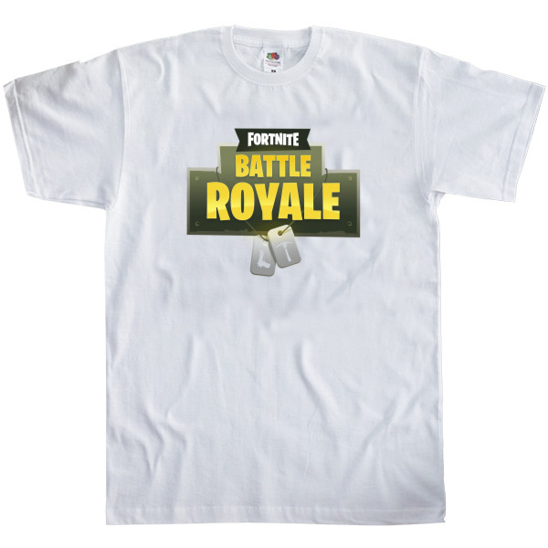 Kids' T-Shirt Fruit of the loom - Fortnite battle royale - Mfest