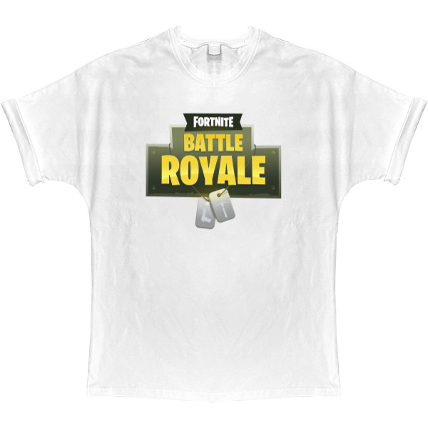 T-shirt Oversize - Fortnite battle royale - Mfest