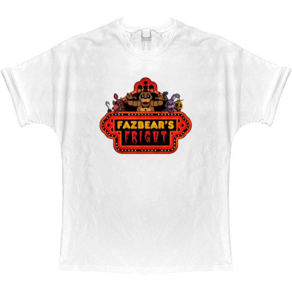 T-shirt Oversize - Five Nights at Freddy's / Five Nights at Freddy's - Mfest