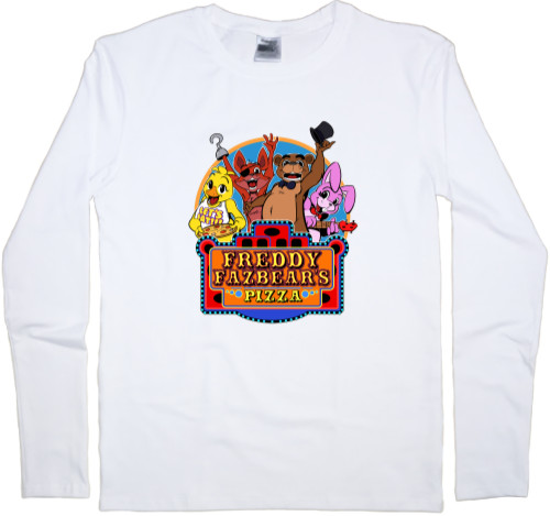 Men's Longsleeve Shirt - Five Nights at Freddy's 5 - Mfest