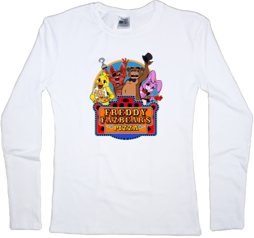 Women's Longsleeve Shirt - Five Nights at Freddy's 5 - Mfest