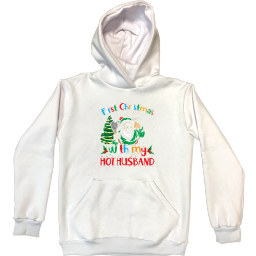 Unisex Hoodie - first christmas - Mfest