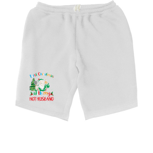 Men's Shorts - first christmas - Mfest