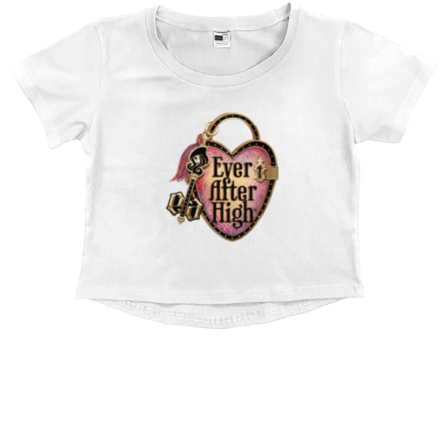 Kids' Premium Cropped T-Shirt - Ever After High - Mfest