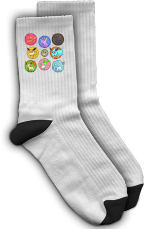 Socks - Eevee evolutions - Mfest