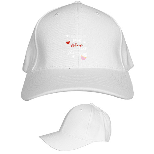 Kids' Baseball Cap 6-panel - drink - Mfest