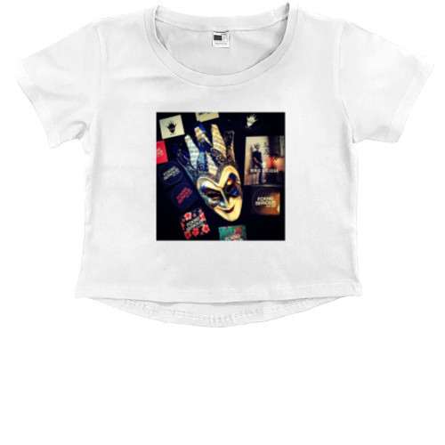 Kids' Premium Cropped T-Shirt - BORIS BREJCHA 5 - Mfest