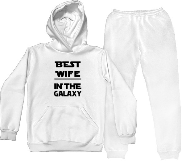 Костюм спортивный Женский - Best wife in the galaxy - Mfest