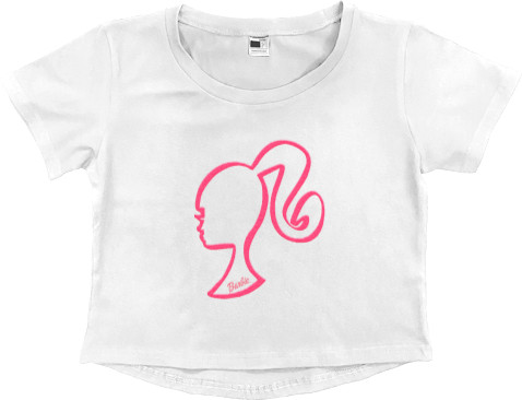 Women's Cropped Premium T-Shirt - Barbie 9 - Mfest