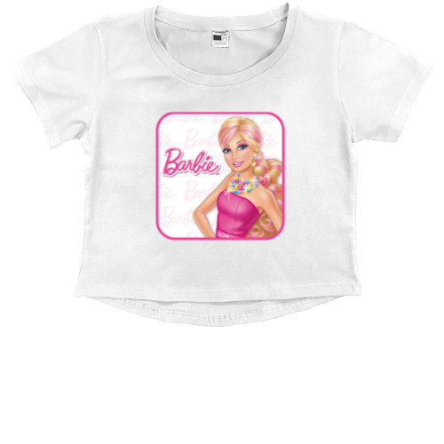 Kids' Premium Cropped T-Shirt - Barbie 4 - Mfest