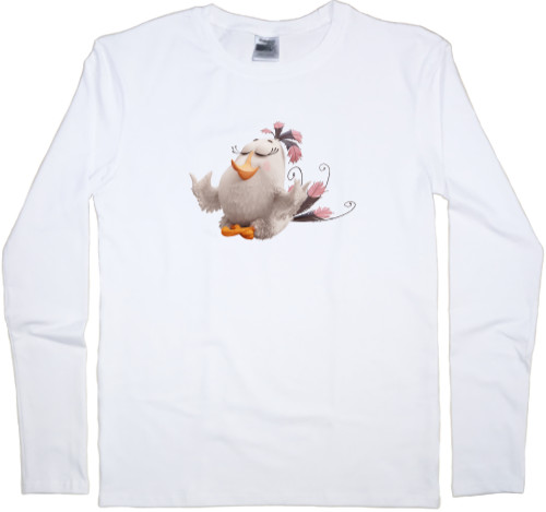 Men's Longsleeve Shirt - Angry Birds Evolution Matilda - Mfest