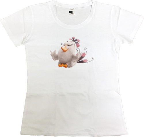 Women's Premium T-Shirt - Angry Birds Evolution Matilda - Mfest