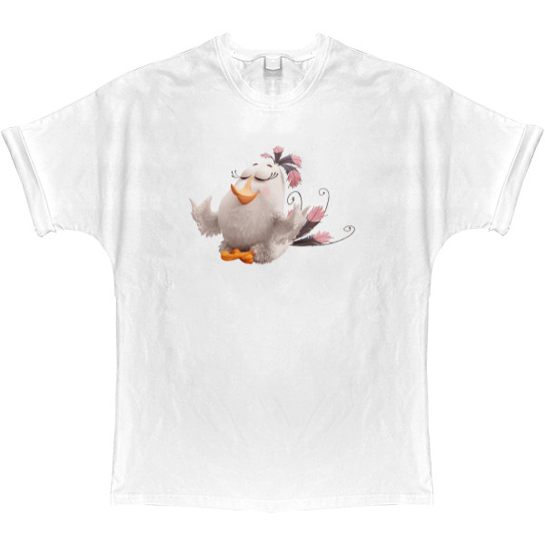 T-shirt Oversize - Angry Birds Evolution Matilda - Mfest