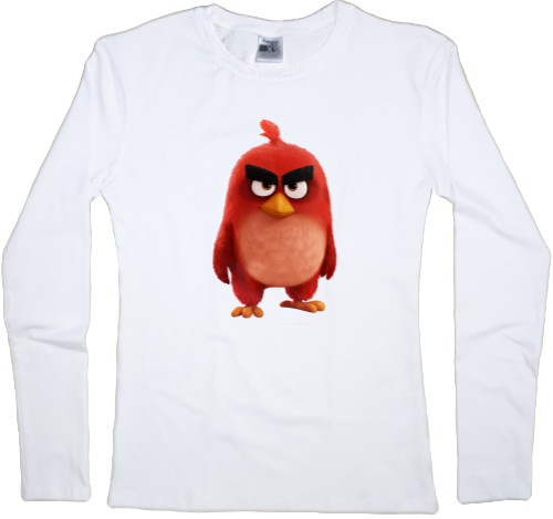 Women's Longsleeve Shirt - Angry Bird Action - Mfest