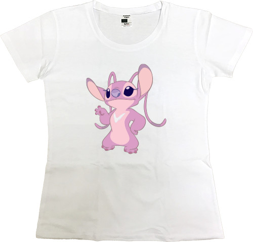 Women's Premium T-Shirt - Angel Lilo - Mfest