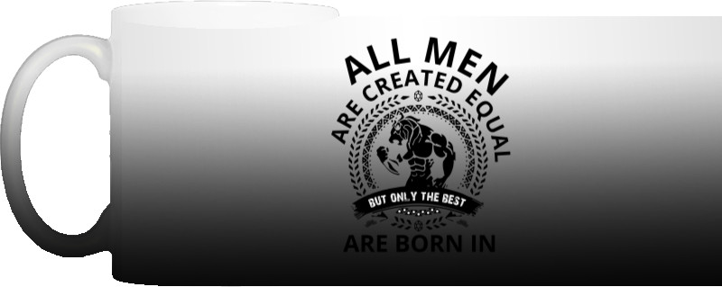 Чашка Хамелеон - ALL MEN ARE CREATED EQUAL - Mfest