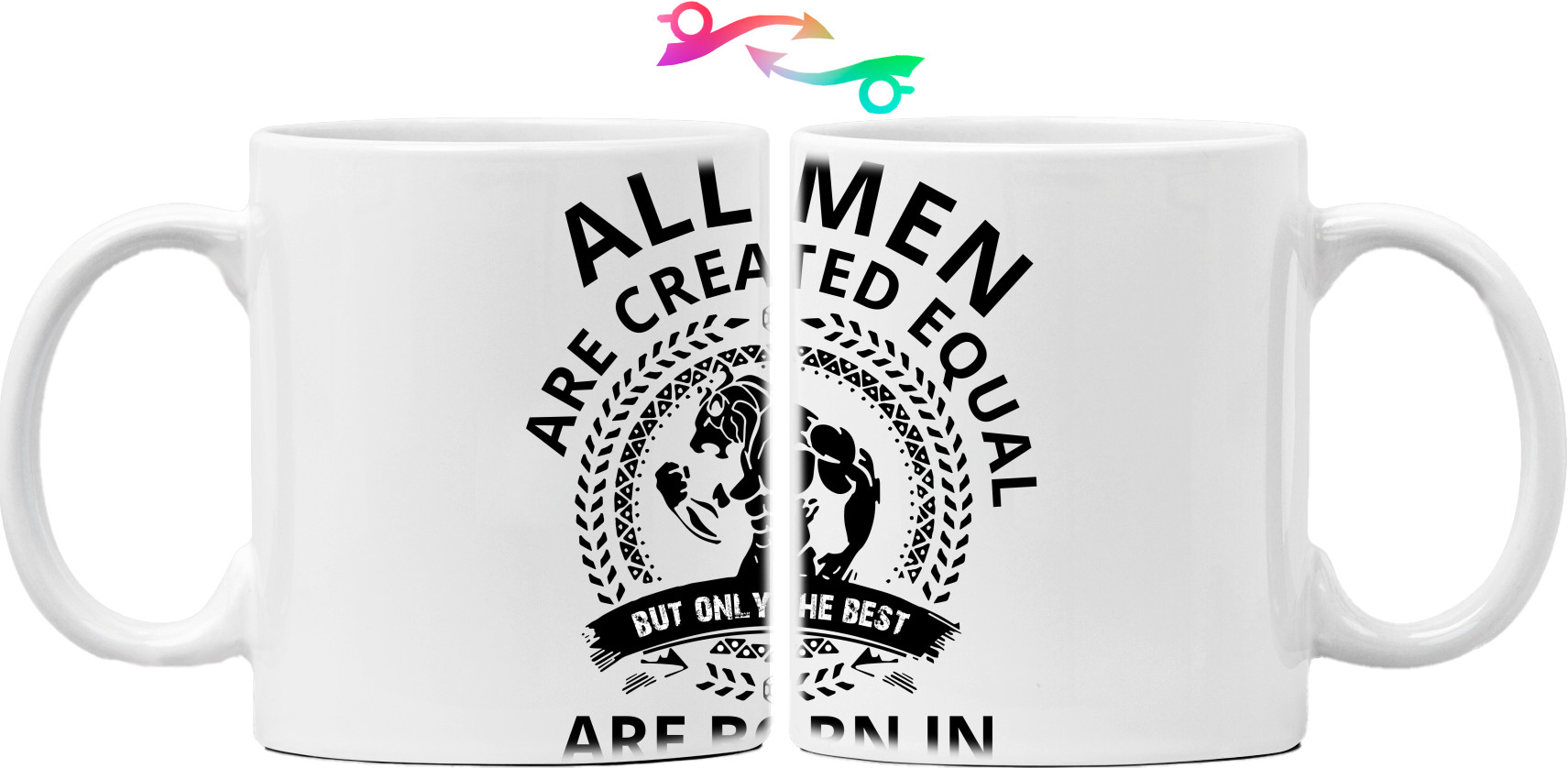 Кружка - ALL MEN ARE CREATED EQUAL - Mfest