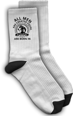 Socks - ALL MEN ARE CREATED EQUAL - Mfest