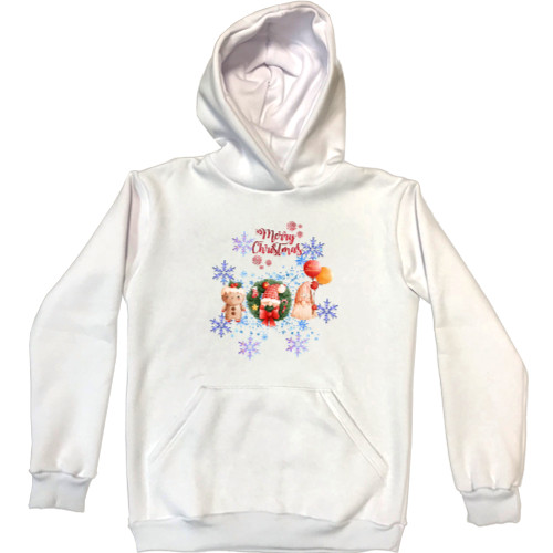 Unisex Hoodie - Новорічні гноми - Mfest