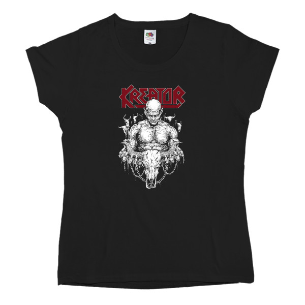 Women's T-shirt Fruit of the loom - Kreator 3 - Mfest