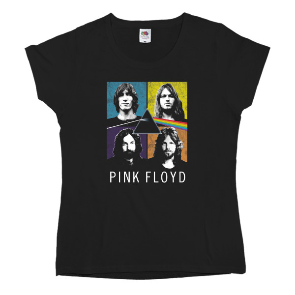 Women's T-shirt Fruit of the loom - Pink Floyd  6 - Mfest