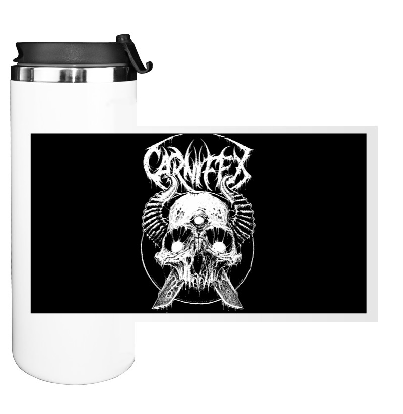 Water Bottle on Tumbler - Carnifex - Mfest